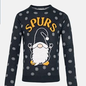 Tottenham Hotspur Official Merchandise - Men's Small Christmas Sweater